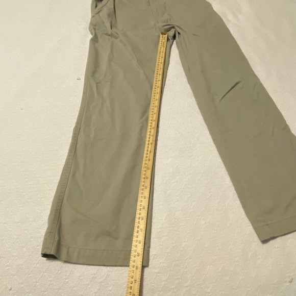 Old Navy Khaki Pants Mens Size 30 X 32 Brown Twill Straight Leg Classic - Picture 10 of 16